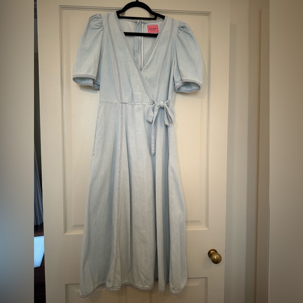 Kate Spade Denim Midi Dress, Sz 6